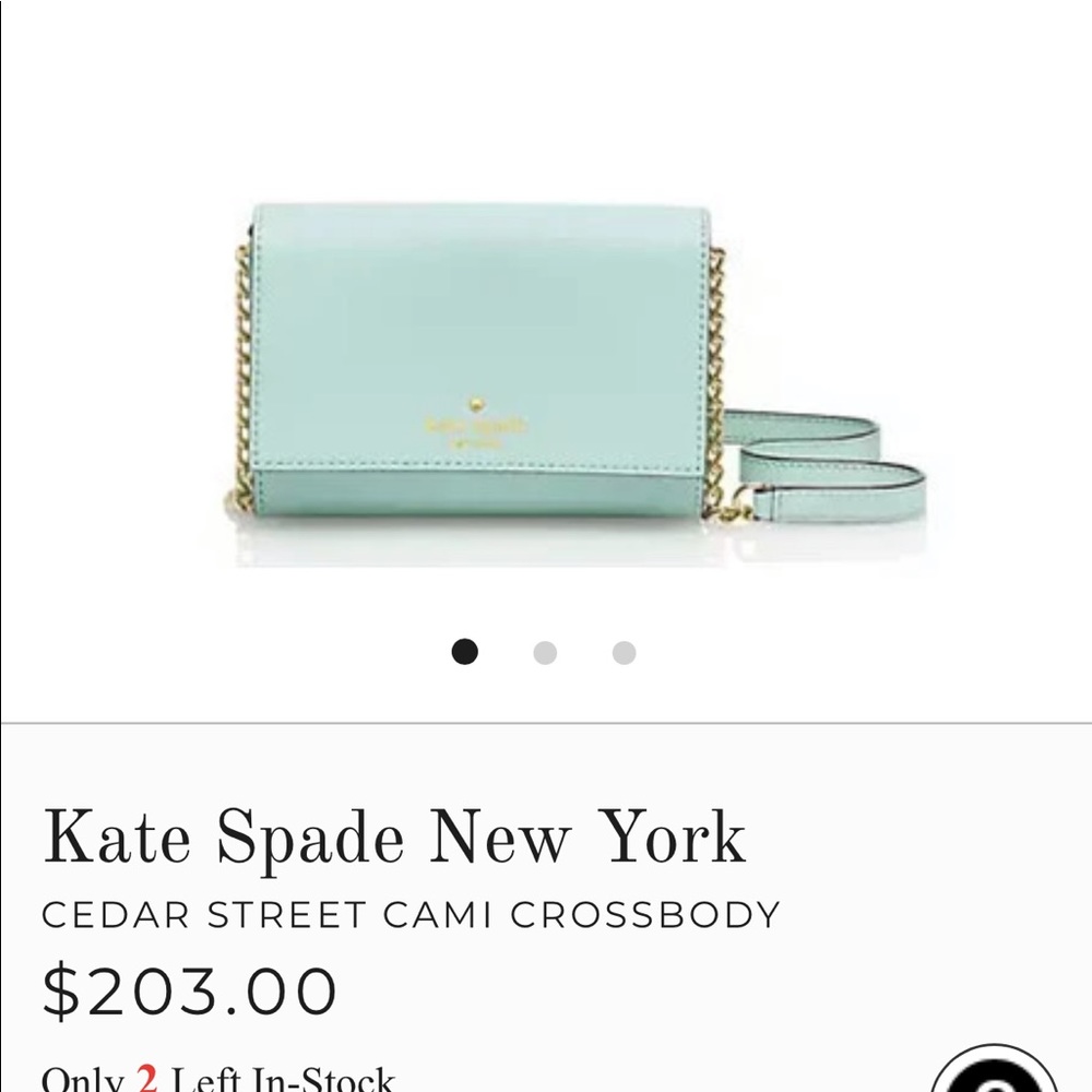 kate spade Mint Crossbody Bag